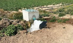 Çiftçinin su isyanı!