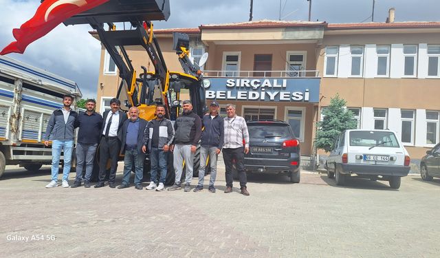 Sırçalı’da kepçe sevinci