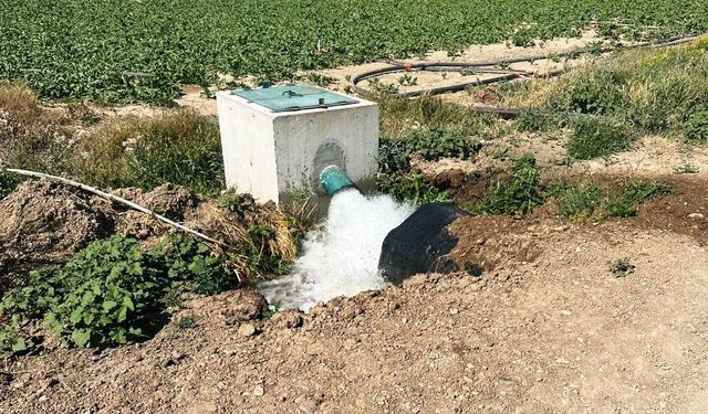 Çiftçinin su isyanı!